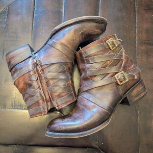 Freebird Leather Booties